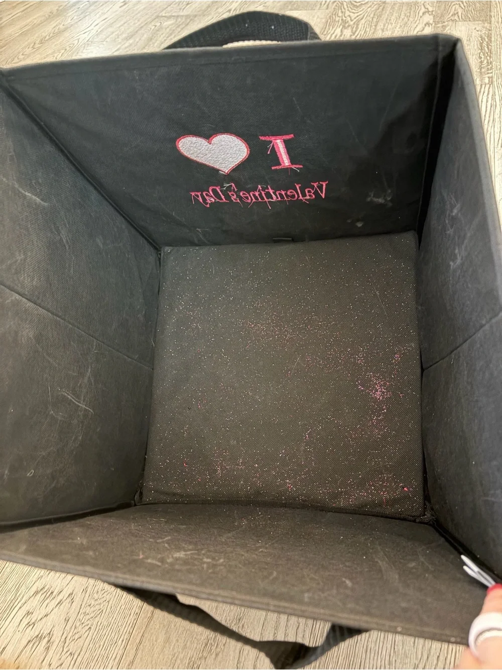 thirty-one gray fabric